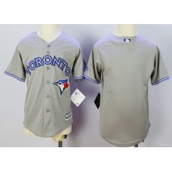 Cheap Blue Jays Youth Jersey From China Grey