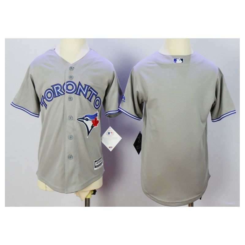 Cheap Blue Jays Youth Jersey From China Grey