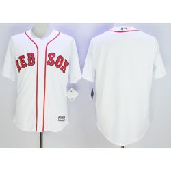 Cheap Red Sox Jersey From China White Blank 2016