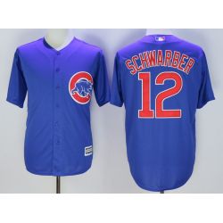 Cheap Kyle Schwarber Cubs Jersey From China Blue 2016 #12