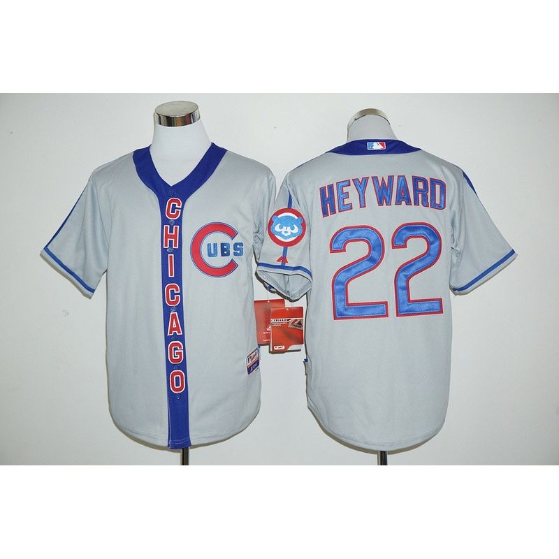 Cheap Jason Heyward Cubs Jersey From China Grey new #22