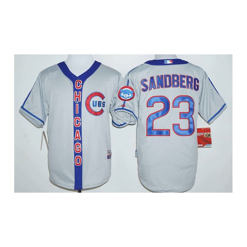 Cheap Ryne Sandberg Cubs Jersey From China Grey new #23