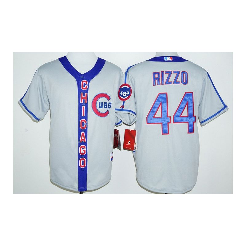 Cheap Anthony Rizzo Cubs Jersey From China Grey new #44