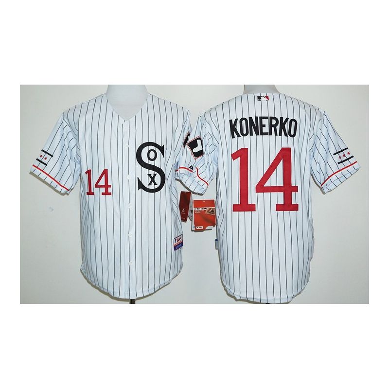 Cheap Paul Konerko White Sox Jersey From China White new #14