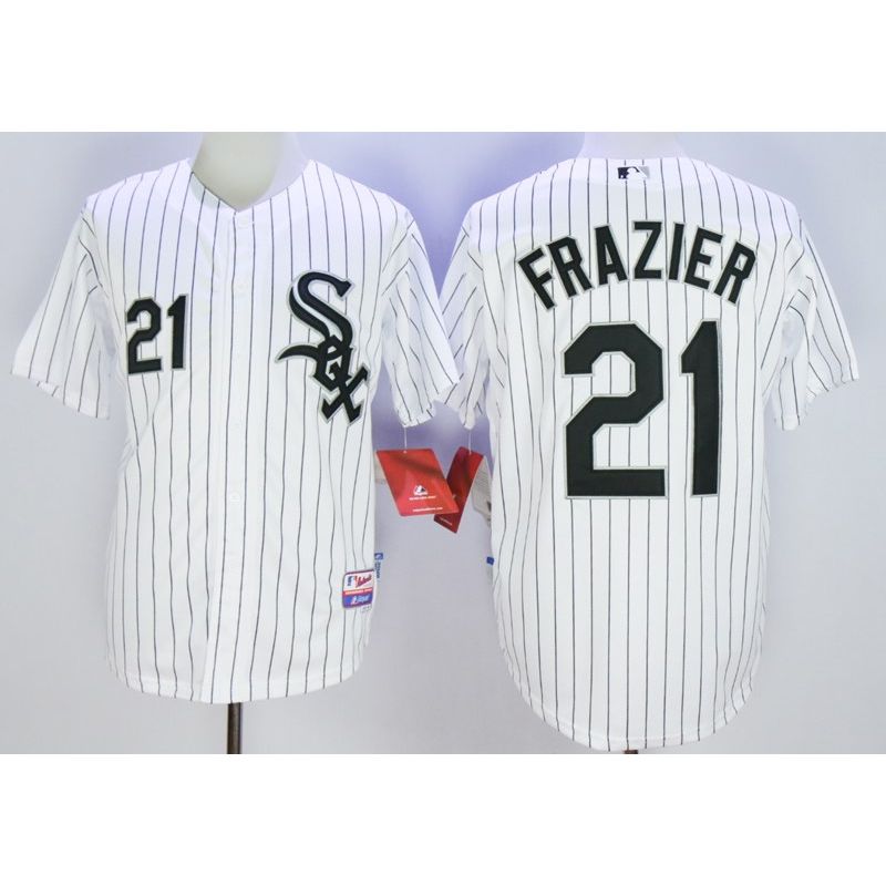 Cheap Todd Frazier White Sox Jersey From China White Black stripe #21