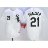 Cheap Todd Frazier White Sox Jersey From China White Black stripe #21