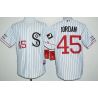 Cheap Michael Jordan White Sox Jersey From China White new #45