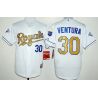 Cheap Yordano Ventura Royals Jersey From China White World Series Champions Gold Program #30