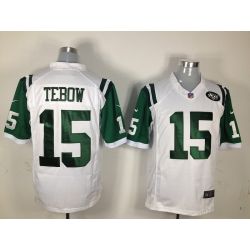 Cheap Tim Tebow Jets Jersey #15 White From China Game