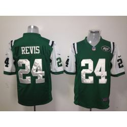 Cheap Darrelle Revis Jets Jersey #24 Green From China Game