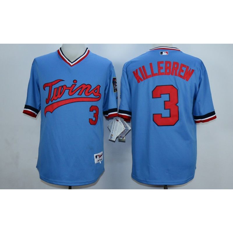 Cheap Harmon Killebrew Twins Jersey From China Blue throwback #3