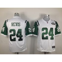 Cheap Darrelle Revis Jets Jersey #24 White From China Game