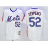 Cheap Yoenis Cespedes Mets Jersey From China White V-neck throwback #52