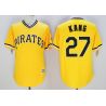 Cheap Jung-ho Kang Pirates Jersey From China Yellow #27