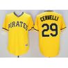 Cheap Francisco Cervelli Pirates Jersey From China Yellow #29
