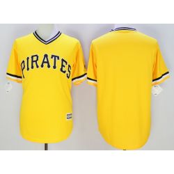 Cheap Pirates Jersey From China Yellow Blank