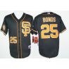 Cheap Barry Bonds Giants Jersey From China Black SF #25