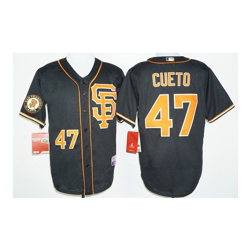 Cheap Johnny Cueto Giants Jersey From China Black SF #47