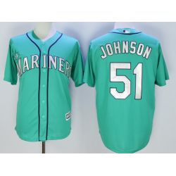 Cheap Randy Johnson Mariners Jersey From China Green #51