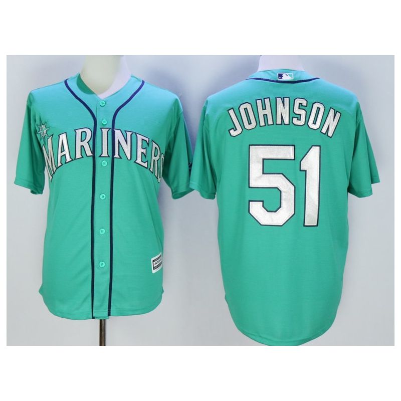 Cheap Randy Johnson Mariners Jersey From China Green #51