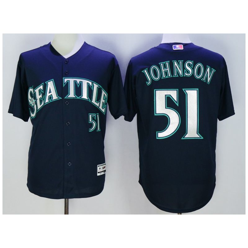 Cheap Randy Johnson Mariners Jersey From China Navy #51 Cheap Randy Johnson Mariners Jersey From China Navy #51