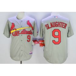 Cheap Enos Slaughter Cardinals Jersey From China Gray #9