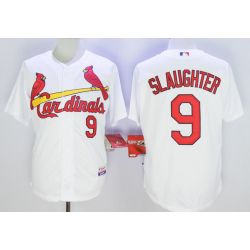 Cheap Enos Slaughter Cardinals Jersey From China White #9