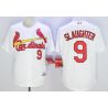 Cheap Enos Slaughter Cardinals Jersey From China White #9