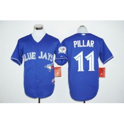 Cheap Kevin Pillar Blue Jays Jersey From China Blue 40 anniversary #11