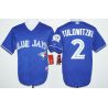 Cheap Troy Tulowitzki Blue Jays Jersey From China Blue 40 anniversary #2