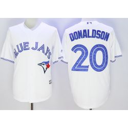 Cheap Josh Donaldson Blue Jays Jersey From China White 2016 #20