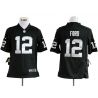 Cheap Jacoby Ford Raiders Jersey #12 Black From China Game