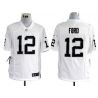 Cheap Jacoby Ford Raiders Jersey #12 White From China Game