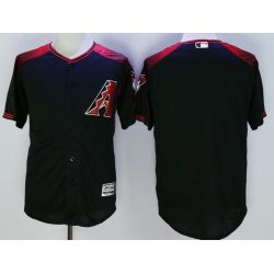 Cheap Diamondbacks Jersey From China Black Blank FLEXBASE