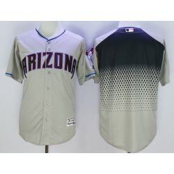 Cheap Diamondbacks Jersey From China Grey Blank FLEXBASE