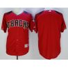 Cheap Diamondbacks Jersey From China Red Blank FLEXBASE