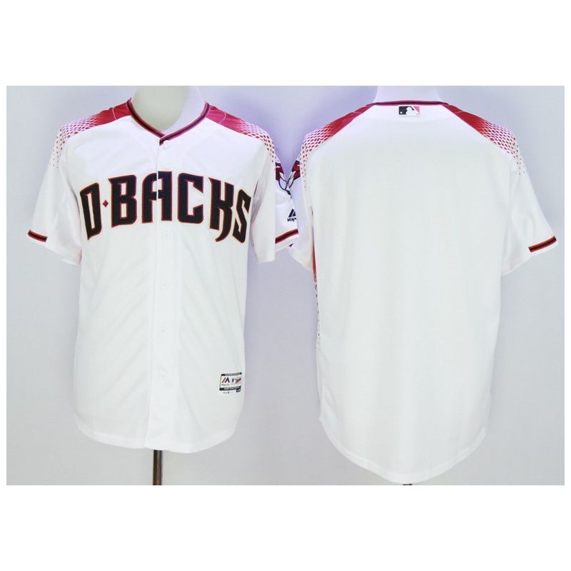 Cheap Diamondbacks Jersey From China White Blank FLEXBASE