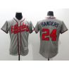 Cheap Deion Sanders Braves Jersey From China Gray FLEXBASE #24