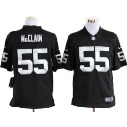 Cheap Rolando McClain Raiders Jersey #55 Black From China Game
