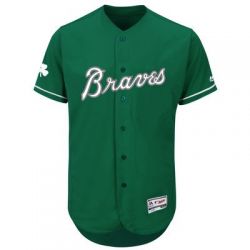 Cheap Braves Jersey From China Green Blank FLEXBASE