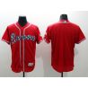 Cheap Braves Jersey From China Red Blank FLEXBASE