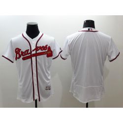 Cheap Braves Jersey From China White Blank FLEXBASE