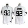 Cheap Richard Seymour Raiders Jersey #92 White From China Game