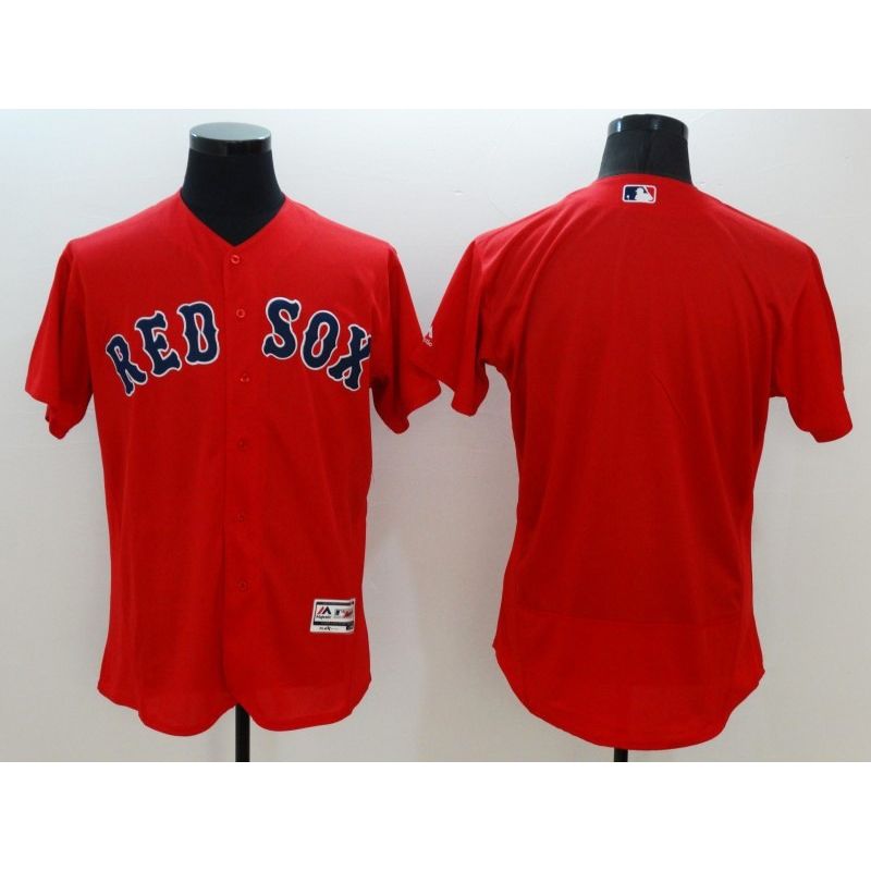 Cheap Red Sox Jersey From China Red Blank FLEXBASE