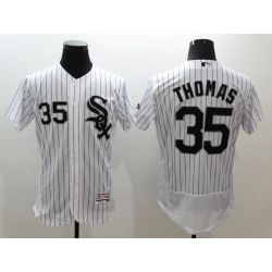 Cheap Frank Thomas White Sox Jersey From China White FLEXBASE #35
