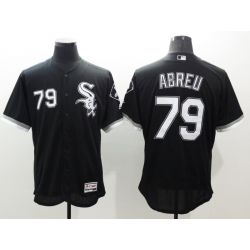 Cheap Jose Abreu White Sox Jersey From China Black FLEXBASE #79