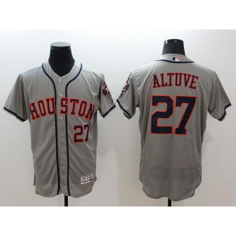 Cheap Jose Altuve Astros Jersey From China Gray FLEXBASE #27 Cheap Jose Altuve Astros Jersey From China Gray FLEXBASE #27