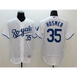 Cheap Eric Hosmer Royals Jersey From China White FLEXBASE #35