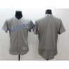 Cheap Royals Jersey From China Gray Blank FLEXBASE