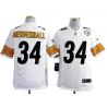 Cheap Rashard Mendenhall Steelers Jersey #34 White From China Game
